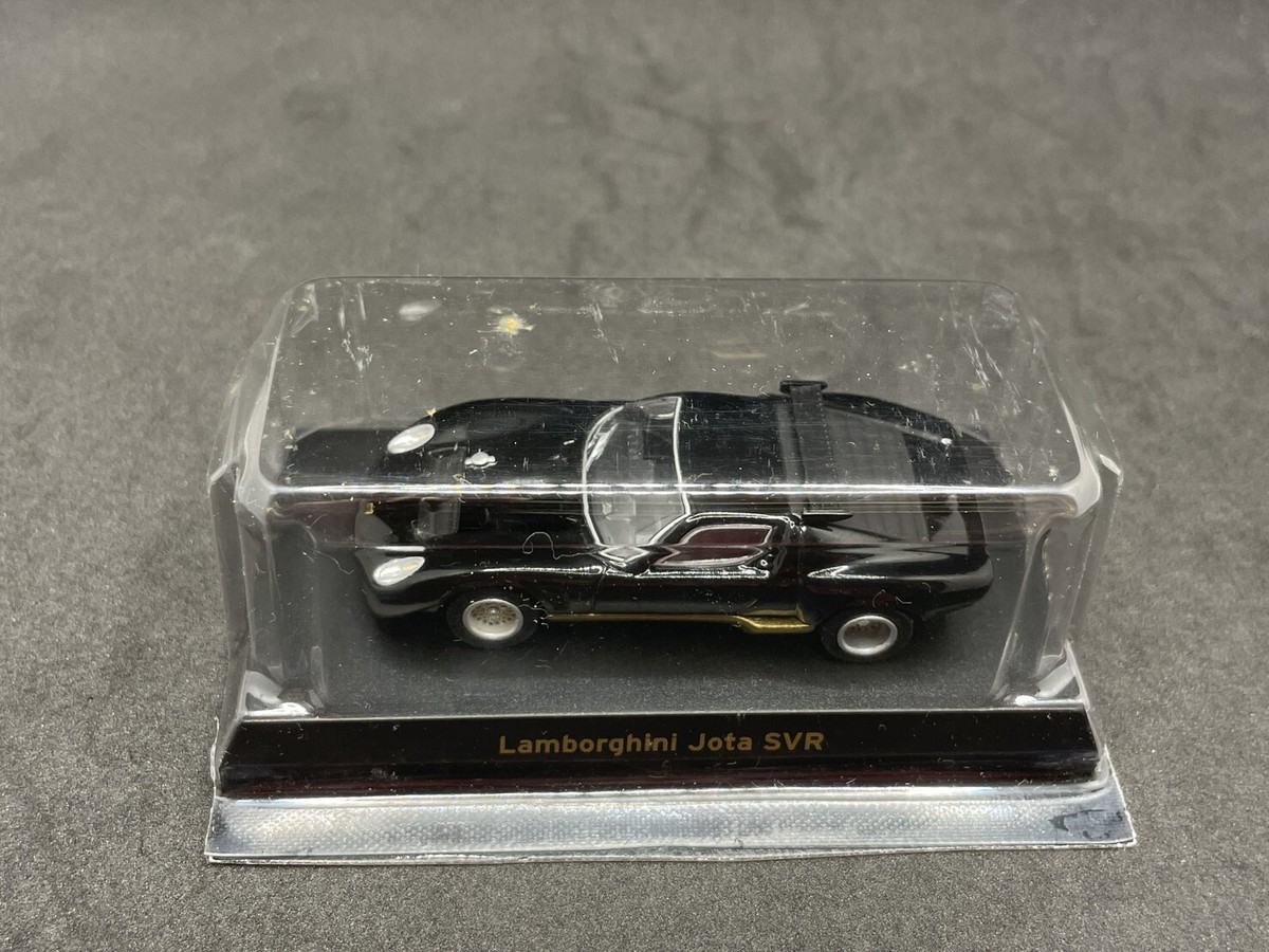 Kyosho 1/64 Lamborghini collection1 Jota SVR Black diecast model