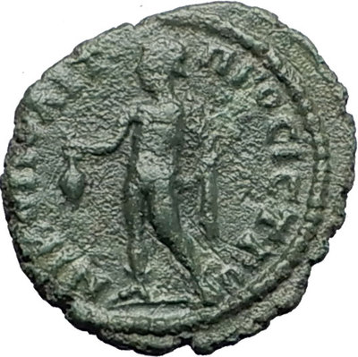 SEPTIMIUS SEVERUS 193AD Nicopolis ad Istrum HERMES MERCURY Roman Coin i58111