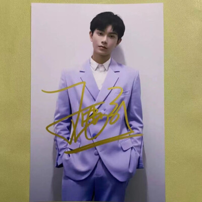 New Ding Yuxi 丁禹兮 Signed Photos Collection Autographed Photos