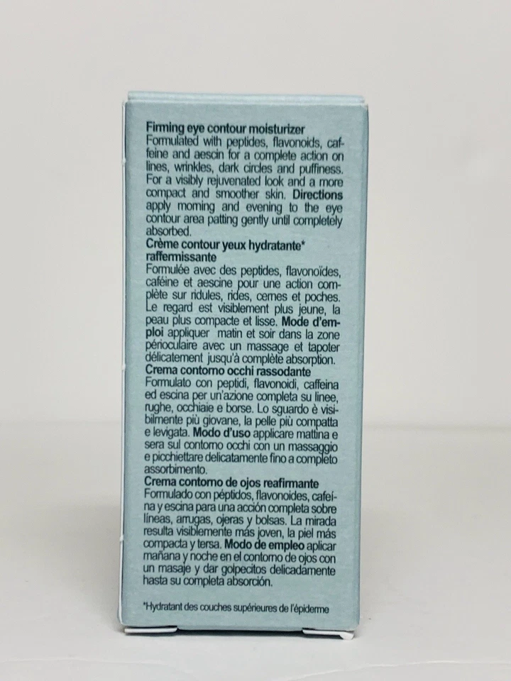 Crema hidratante reafirmante para ojos Comfort Zone Sublime Skin 0,5 oz nueva tamaño completo Foto 2 de 3
