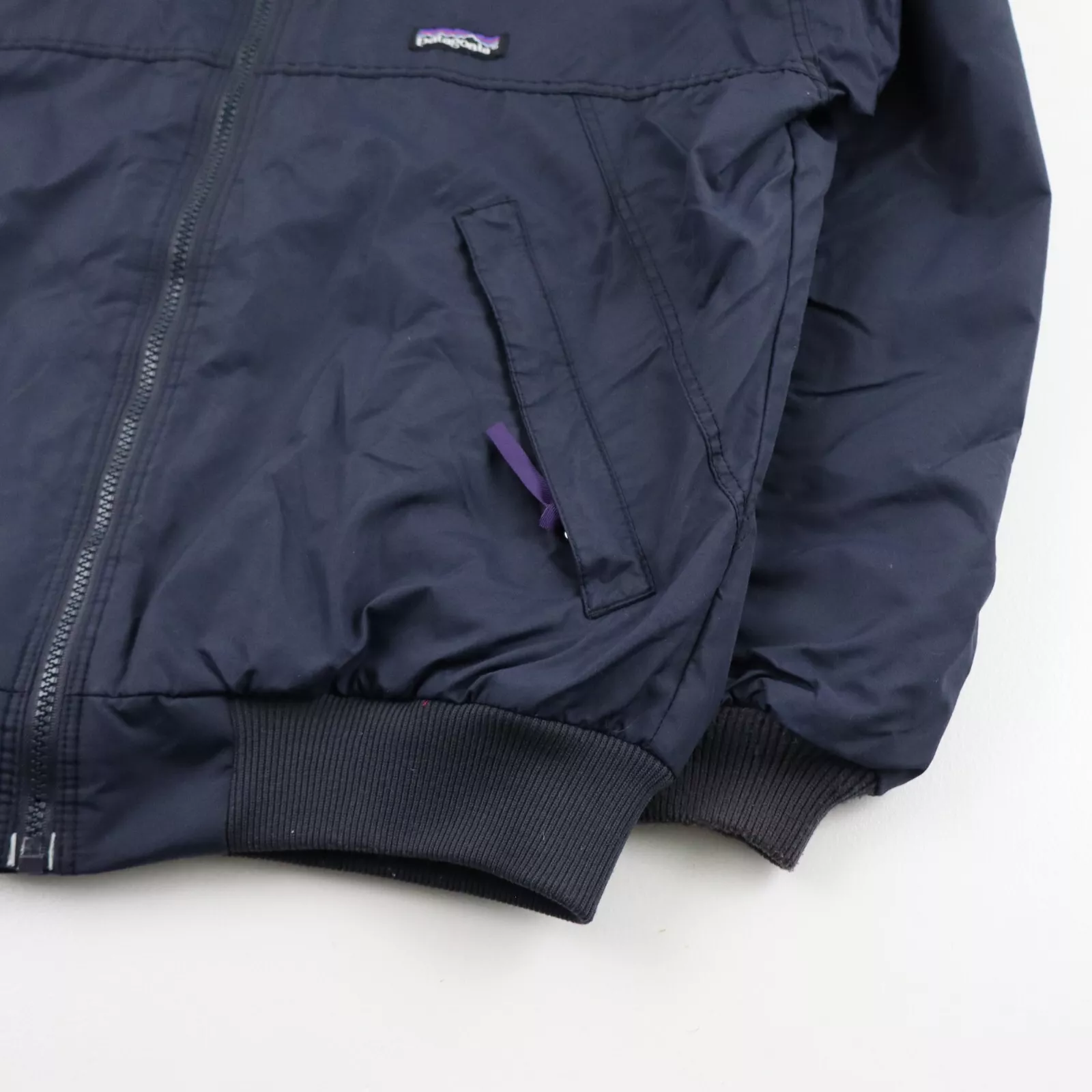 patagonia vtg 80s 1989 synchilla shelled bomber coat jacket