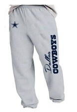 Dallas Cowboys Men's Gray Sweatpants w/pockets various sizes available