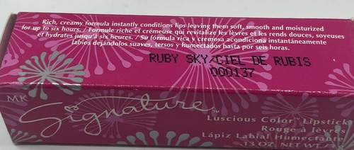 Mary Kay Signiture Lucious Color Lipstick .13 Oz Ruby Sky 000137 - Picture 2 of 4