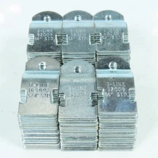 B-Line B2009 3/8" STD Rigid Steel Conduit Strut Pipe Clamp Lot of 66