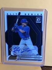 2022 Donruss Optic Elite Series Signatures Johneshwy Fargas ESS-JF Cubs Nice