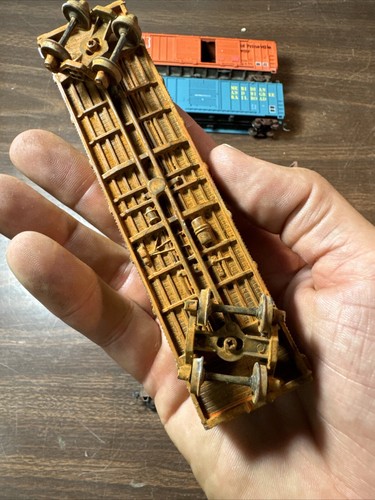 10 Stück Modelleisenbahn Ho verwittert individuelle Details siehe Fotos Top!! - Bild 7 von 24