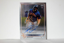 2022 TOPPS CHROME HOUSTON ASTROS RC AUTO RONNIE DAWSON RA-RDA (BS4)