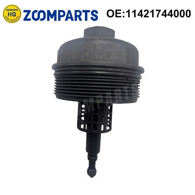 Engine Oil Filter Housing Cover Cap For BMW E36 E39 E46 E53 E85 M54 2.5L 3.0L