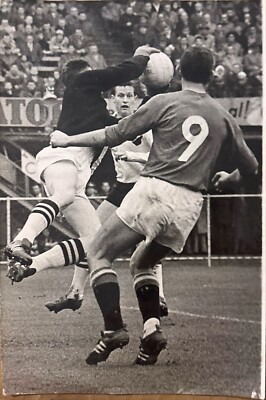 Fanion Football Feyenoord Rotterdam – Pays-Bas – Vintage – Très Bon état