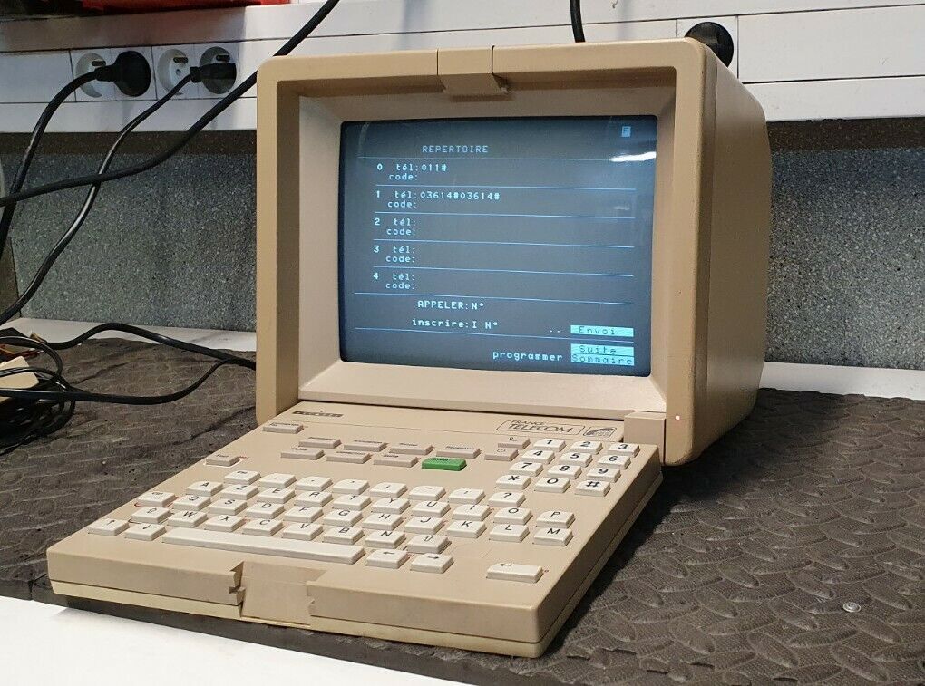 Prix De Vente D Un Minitel Ancien Minitel d’occasion | Plus que 4 exemplaires à -75%
