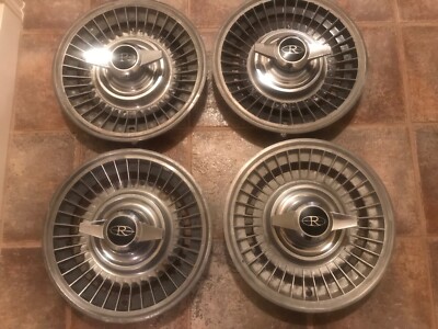 1964 Buick Riviera finned aluminum Hubcaps | eBay