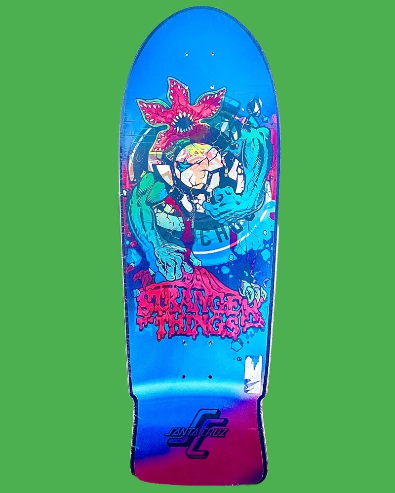 Rob Roskopp Santa Cruz Stranger Things Lenticular Skateboard
