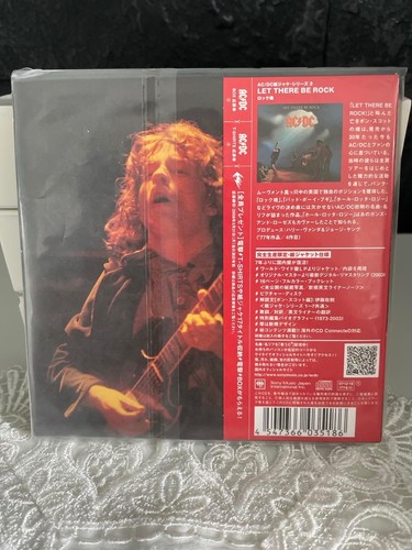 AC/DC Let There Be Rock ORG Japan Mini LP CD Paper Sleeve w/OBI SICP-1702 NEW - Picture 4 of 4