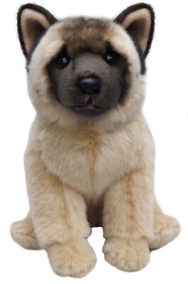 Akita Plüschtier Hund Teddy von Faithful Friends 25 cmH. Welpe Lovers Geschenk.