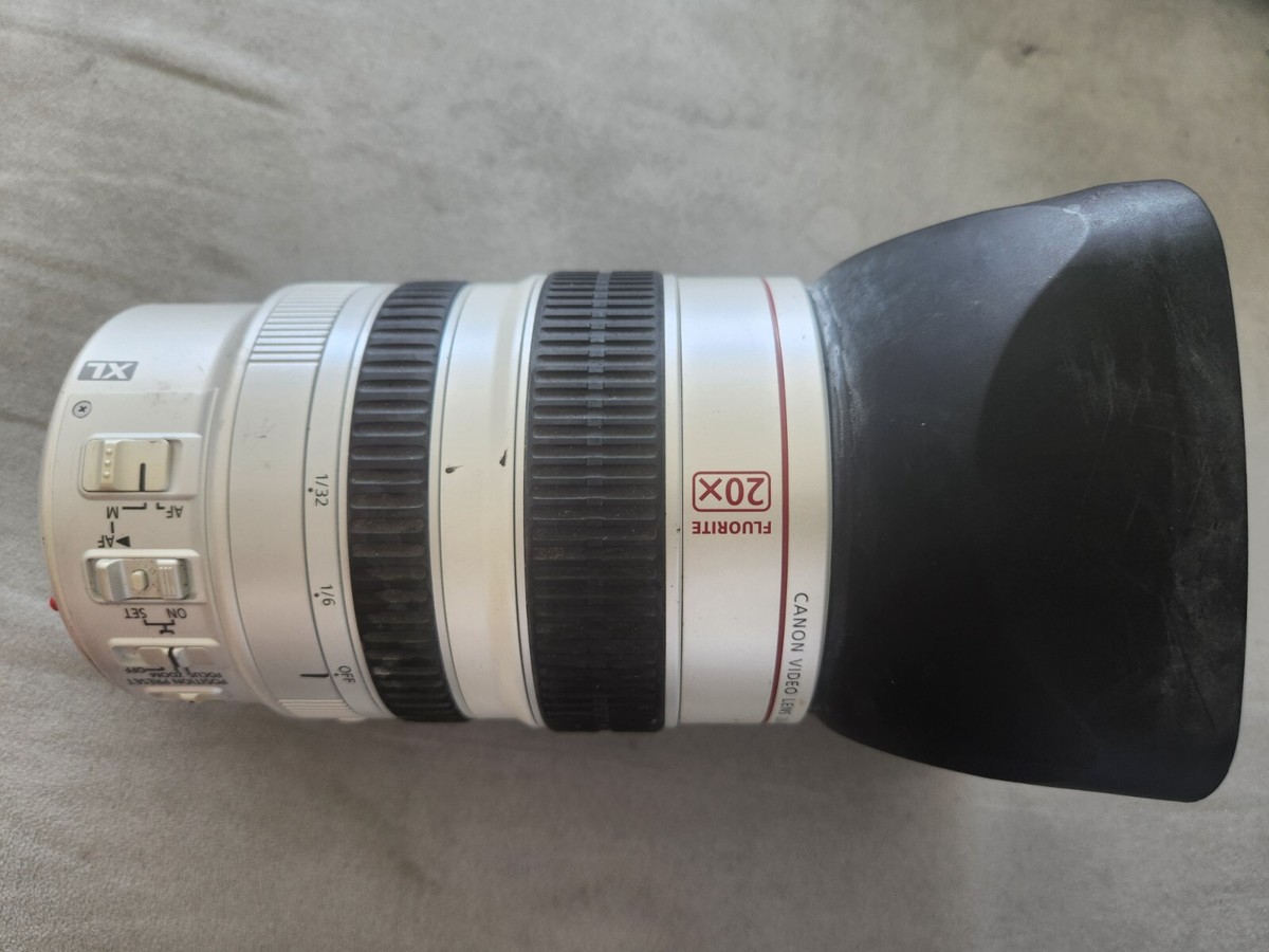 Canon Video Lens 20X Zoom XL 5.4-108mm L IS f/1.6-3.5 Φ72 | eBay Canon Video Lens 20X Zoom XL 5.4-108mm L IS f/1.6-3.5 Φ72 | eBay