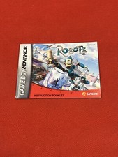 MANUAL ONLY Robots Gameboy Advance Instruction Booklet