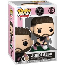 Funko Pop Soccer Star MLS Inter Miami: Jordi Alba Figure w/ Protector