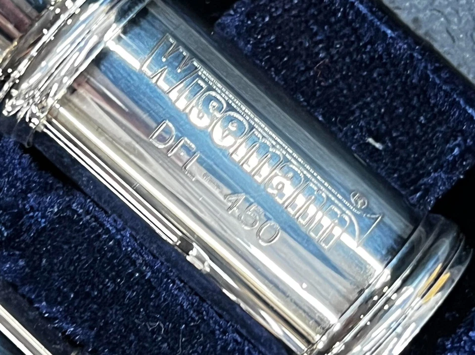 Flauta Curvada, Wisemann DFL-450, Estuche de Madera con Cubierta de Cuero Foto 4 de 4