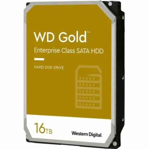 Western Digital Gold 16TB 512MB SATA Hard Drive (WD161KRYZ) - Picture 1 of 1