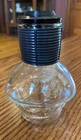 Vintage Glassbake Hottle by Jeannette Glass Co - Carafe With  Lid 1 cup