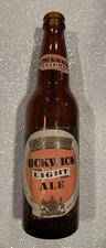 12 OZ PICKWICK LIGHT ALE BEER BOTTLE LABEL HAFFENREFFER BOSTON MASSACHUSETTS MA