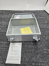 nVent A1008CH Hinge Enclosure Clamp CH Type 12, 10x8x4, Gray, Mild Steel