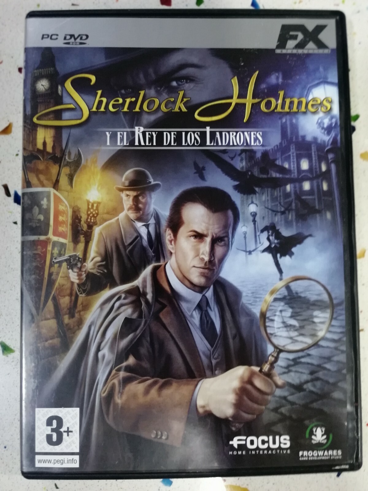 Fx Sherlock Holmes And The King Of Thieves Pc Dvd Rom Focus Am