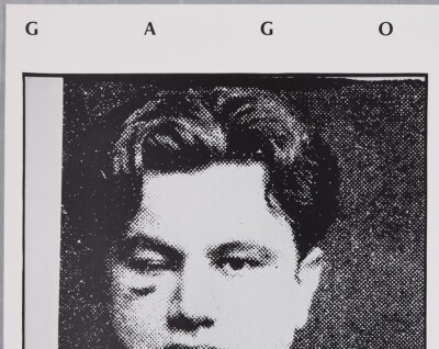 Andy Warhol Rare Original Most Wanted Men Gagosian 1988, Poster | eBay