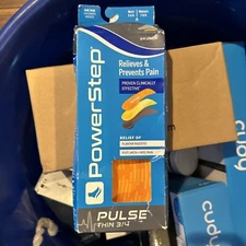 PowerStep Pulse Plus Thin 3/4 Length Foot Soles Pain Control Size A