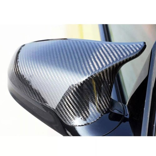 F80 M3 Dry Carbon Fiber Mirror Cover Stick on LHD For BMW F80 M3 F82 F83 M4 F87 - Picture 3 of 10