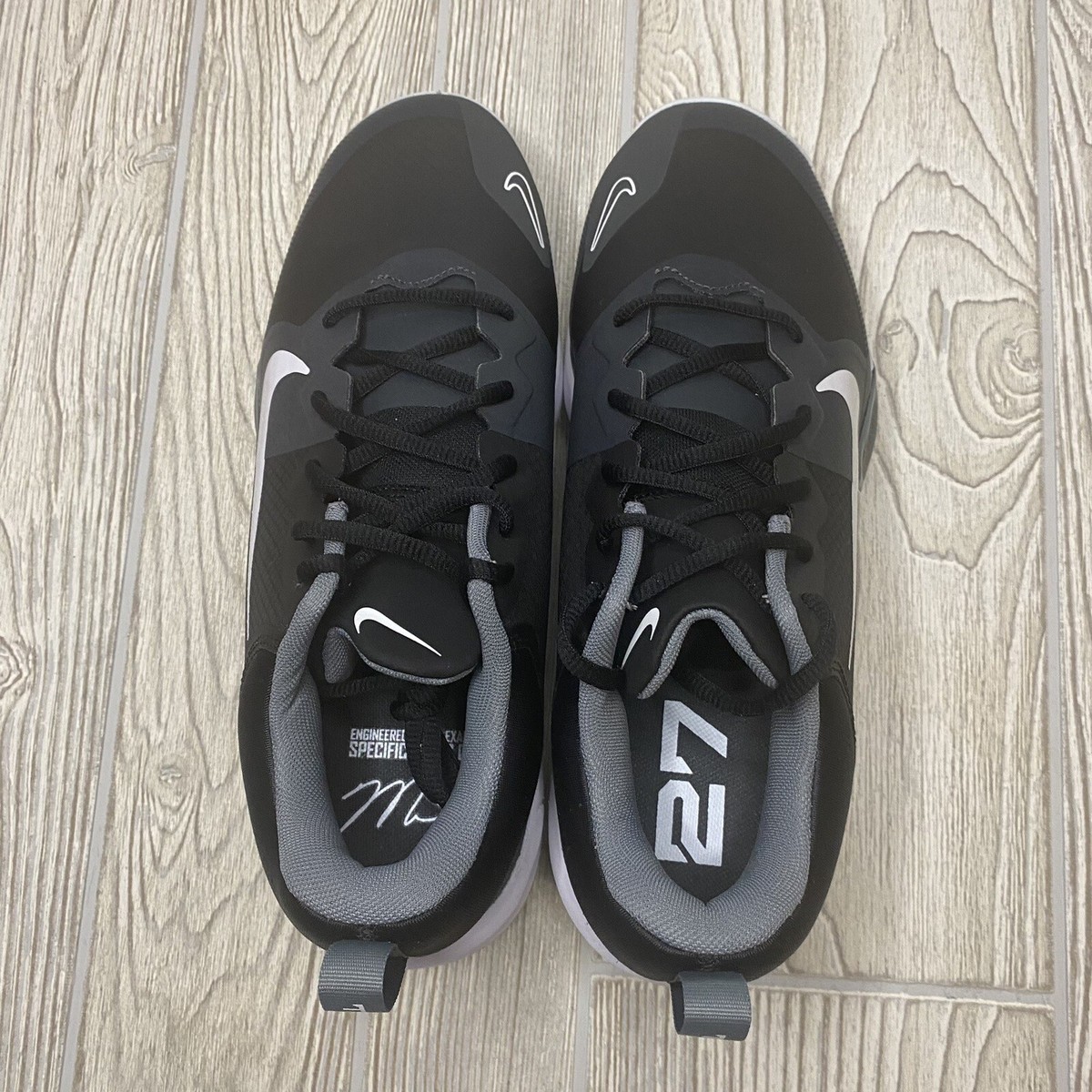 Nike Force Zoom Trout 9 Metal Baseball Cleats Men’s 9 Black FB2907-001 New NIKE FORCE ZOOM TROUT 9 PRO  main image 3