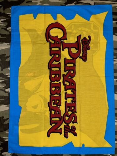 Disney Pirati dei Caraibi Set di Due Federe Jack Sparrow Blu Giallo - Foto 2 di 4