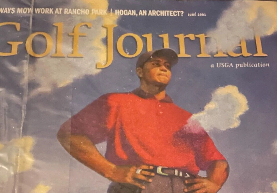 NEW 2001 US Open Championship Program "Golf Journal Magazine" Sealed USGA Tiger - Image 2 of 4