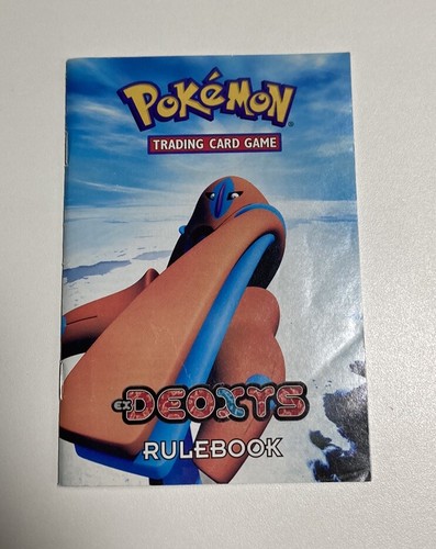 Deoxys Rulebook And Playmat - 第 1/3 張圖片
