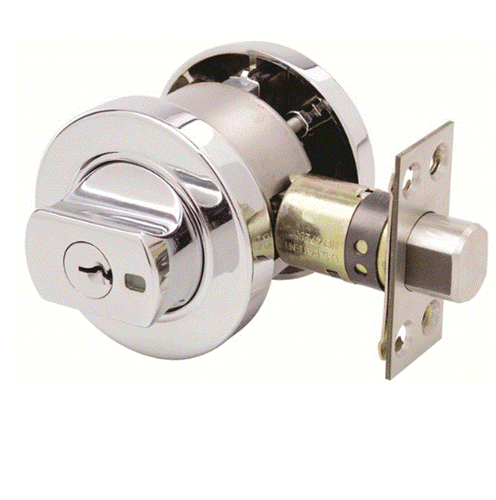 CHROME PLATE Lockwood 005 Deadlock Paradigm Lock Deadbolt 005/B1CPDP - Picture 2 of 5