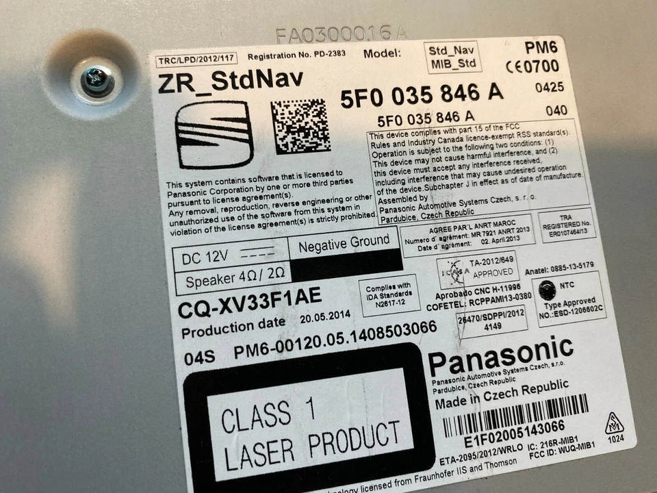 SEAT IBIZA / LEON   NAVIGATION EASY CONNECT  NAVIGATIONSYSTEM GPS Easyconnect - Bild 4 von 4