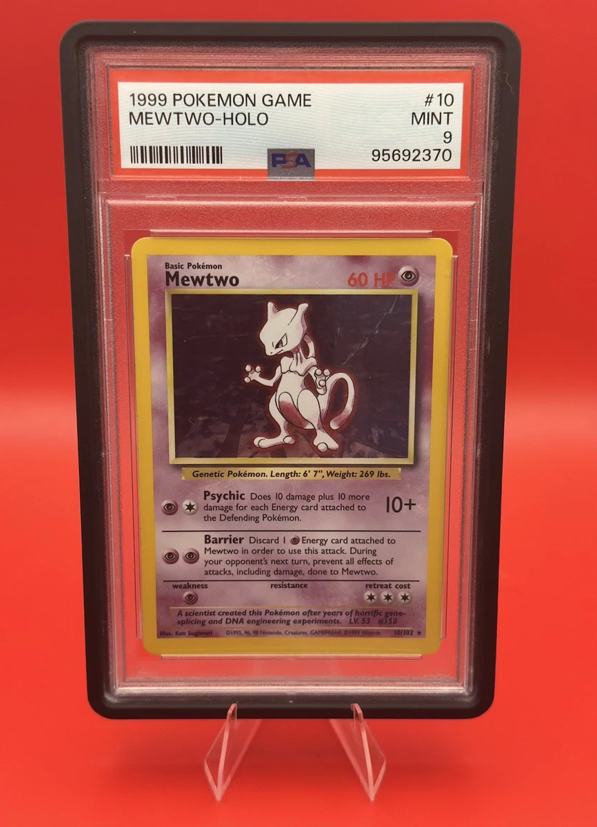 Mewtwo Pokémon TCG Professional Sports Authenticator (PSA