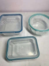 Snapware Pure Pyrex Glass round, rectangular and square 