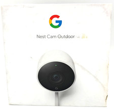 Google Nest Cam Outdoor NC2100ES  1080p HD Security Camera  Works with Nest App