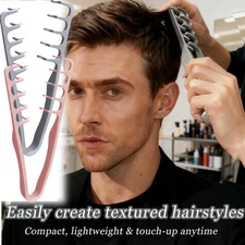 USA Wide Tooth Hair Comb Wide Tooth Comb For Curly Hair Roots Volumizing 