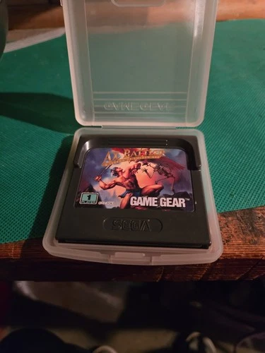 Sega Game Gear | Ax Battler | Cartridge w/Case and Manual - TESTED AND WORKS!!