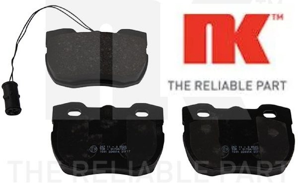NK 224014 Bremsbelagsatz FüR Scheibenbremse Bremsbelagsatz BremsbeläGe-image