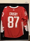 Sidney Crosby Signed World Cup Of Hockey Jersey