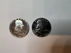 1961 and 1962 Proof Franklin Half Dollar 90% Silver Uncirculated Coin