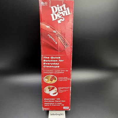 #ad Dirt Devil Express V6 Cordless Bagless Handheld Vacuum BD10200 $31.95