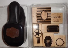 Stampin Up Labelicious (label) stamp set and coordinating large whale tail punch