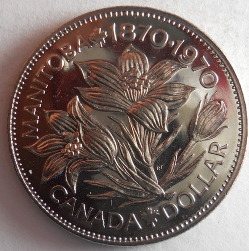 1970 CANADA DOLLAR - AU/UNC PROOF LIKE Coin - Lot M2