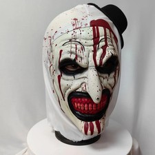🎪 Maschera Horror Clown in Lattice – Mezzo Viso o Full Head per Cosplay