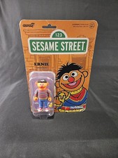 Super7 Sesame Street Ernie ReAction Figure Adult Collectible Retro NEW Damaged