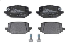 Bremsbelagsatz, Scheibenbremse DELPHI LP3863 RENAULT AUSTRAL 1.2 2022-